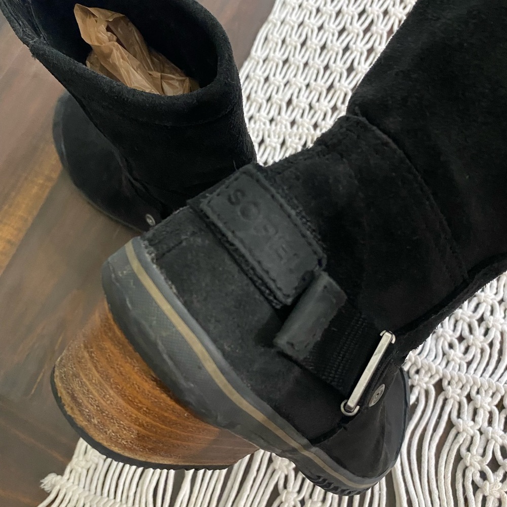 Sorel Slimshortie suede winter boots - Picture 5 of 9